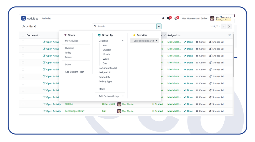 Activity Dashboard 2